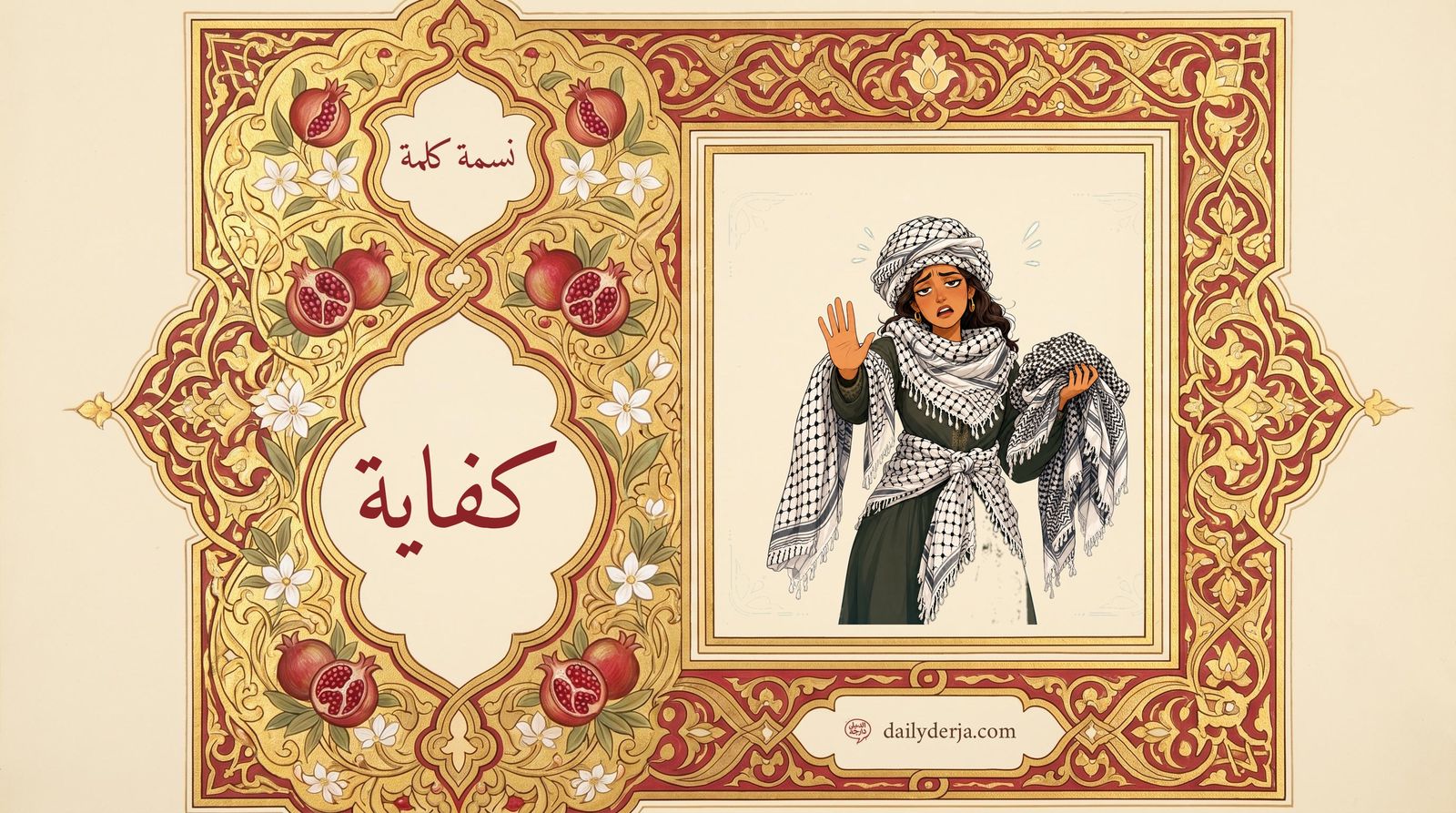 Kfāya (Enough) — Shami Arabic Word of the Day