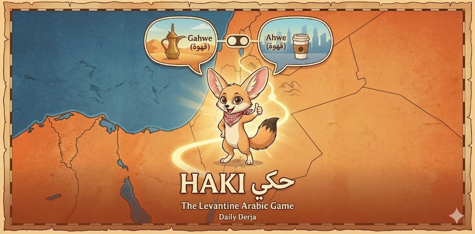 HAKI: A Levantine Arabic Practice Game