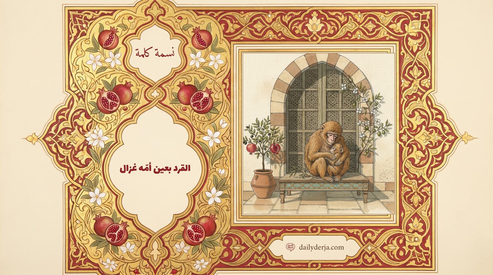 To His Mother, the Monkey Is a Gazelle