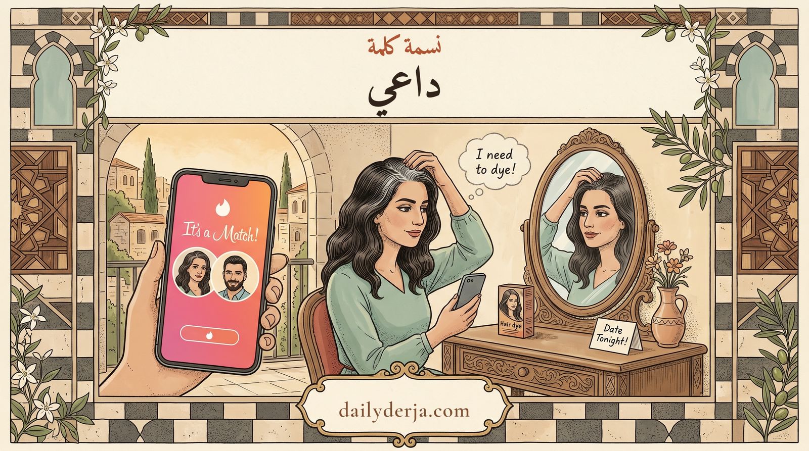 Da3i (Need, Reason) — Shami Arabic Word of the Day