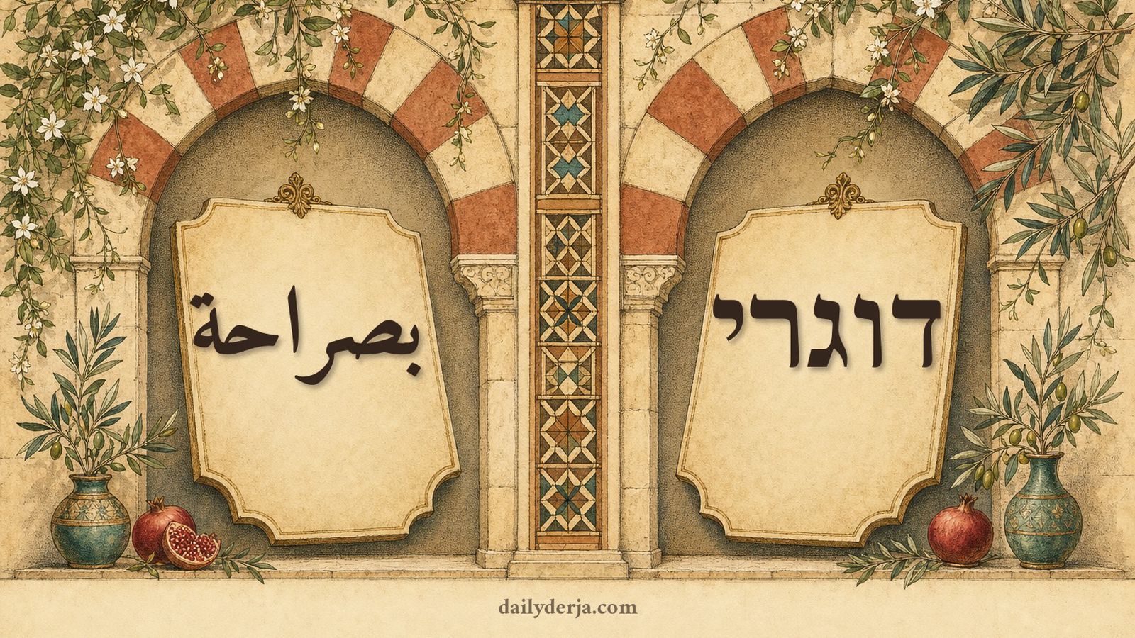 Arabic Word, Hebrew Word — A New Kind of Video