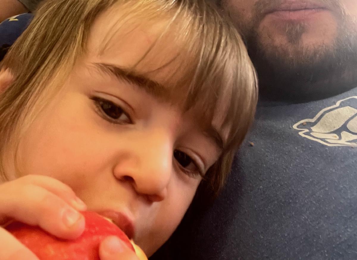 Relaxing day with my little boys.
